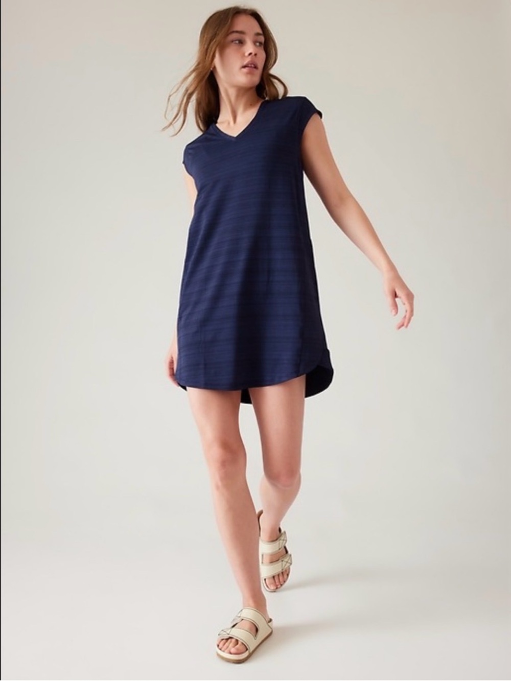 Athleta Navy Pacifica Dress Coverup Size Small